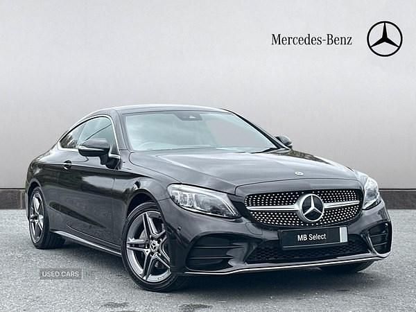Used Mercedes C220 AMG Line Premium 2020 Black Coupe