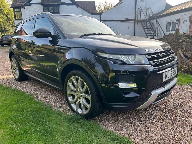 Used Land Rover Range Rover evoque Dynamic 2015 Black Estate