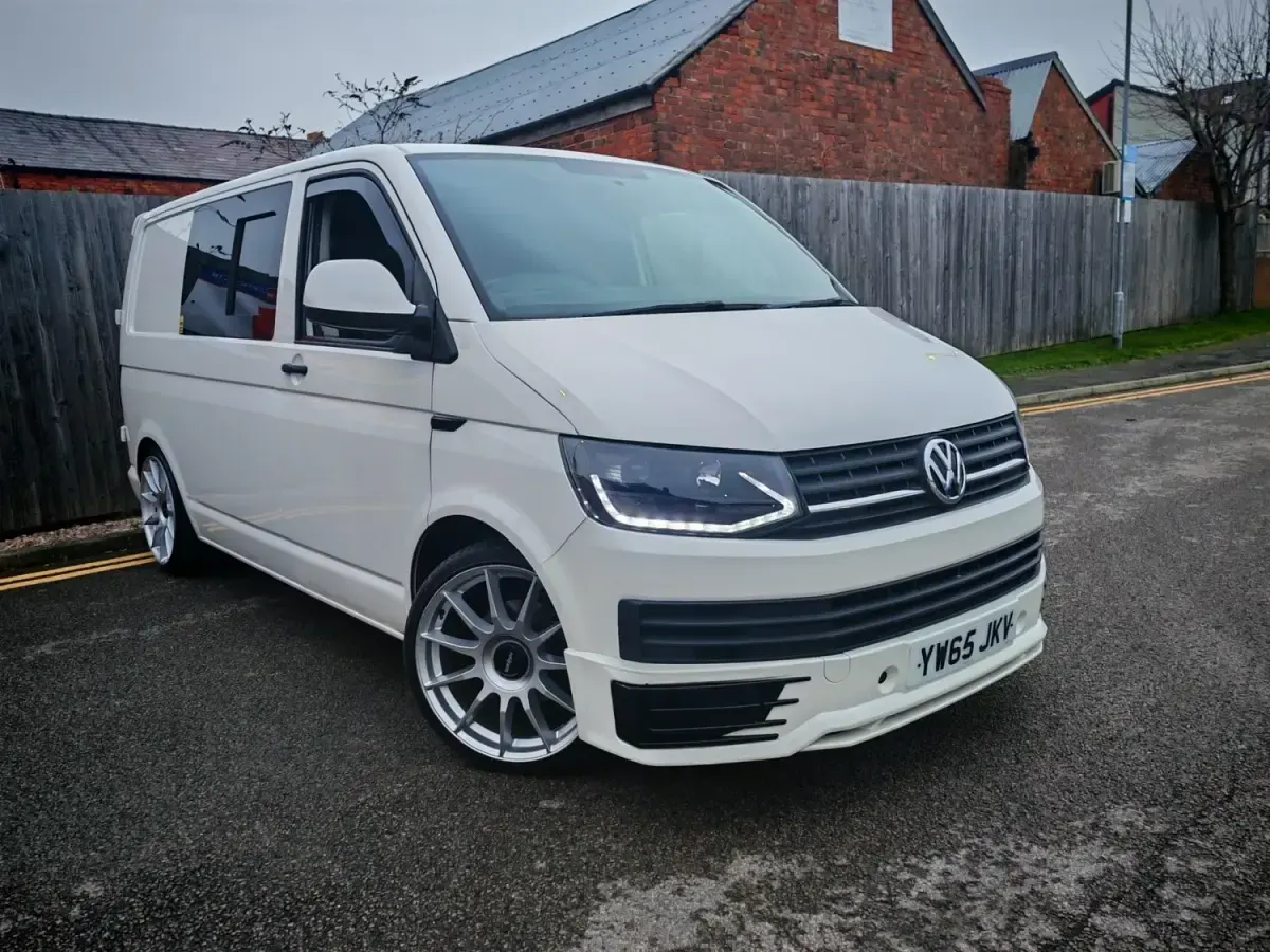 Begagnad VW Transporter Startline 2015 Vit Van