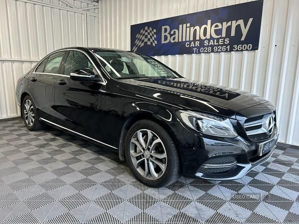 Used Mercedes C250 2014 Black Sedan