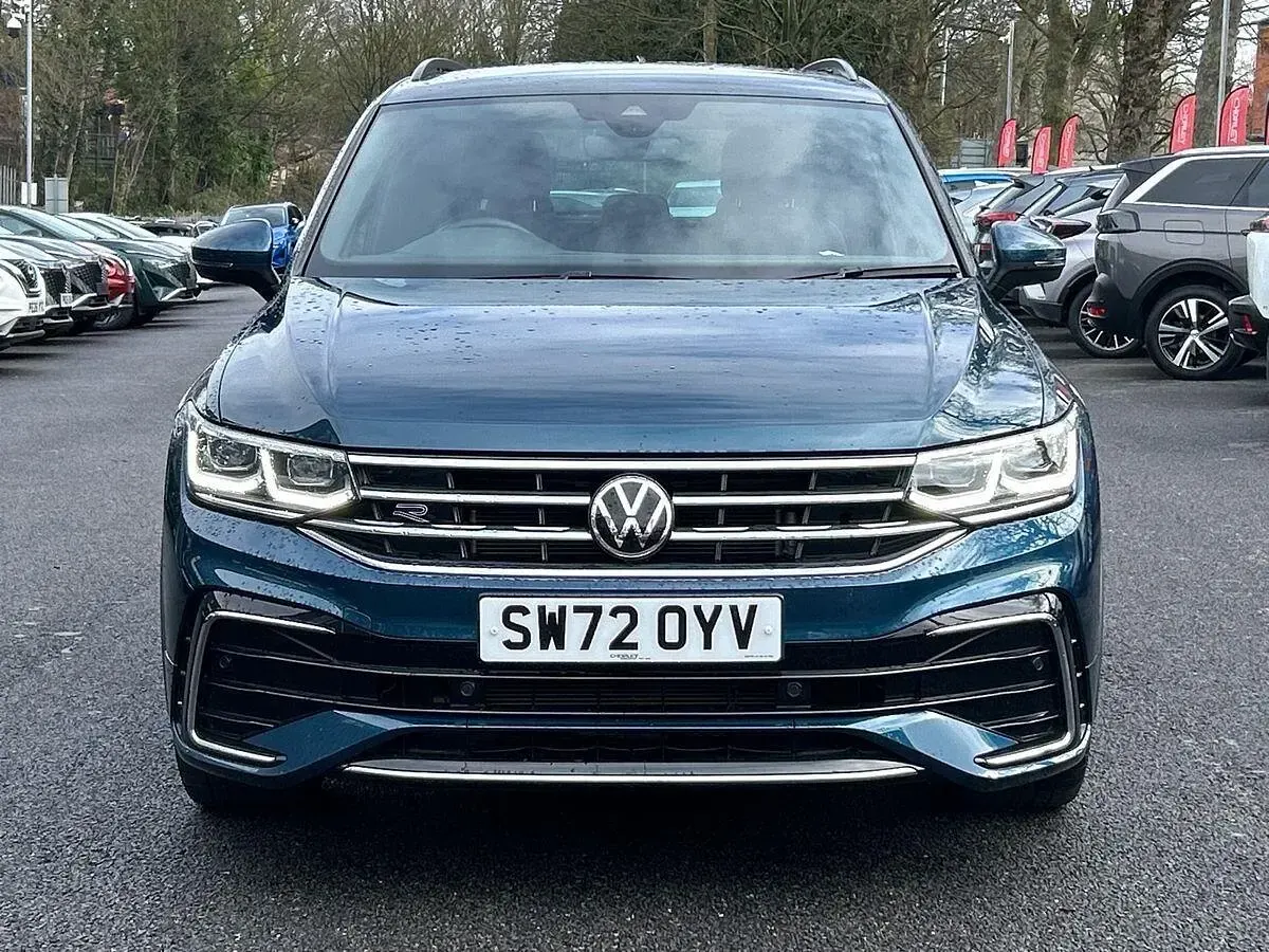 Used VW Tiguan R-line 150 HP (110 kW) 2023 Blue SUV
