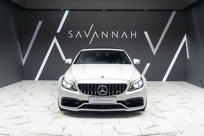 Used Mercedes C63 AMG Premium Plus 2020 White Cabriolet