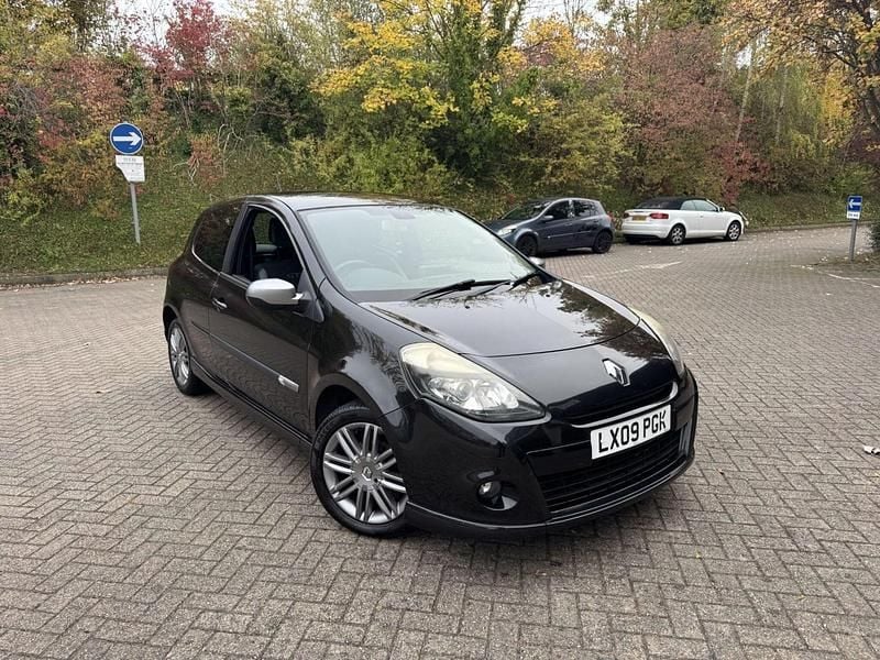 Black Used 2009 Renault Clio II GT Hatchback | £2,495 (Expensive) - Image 1/4