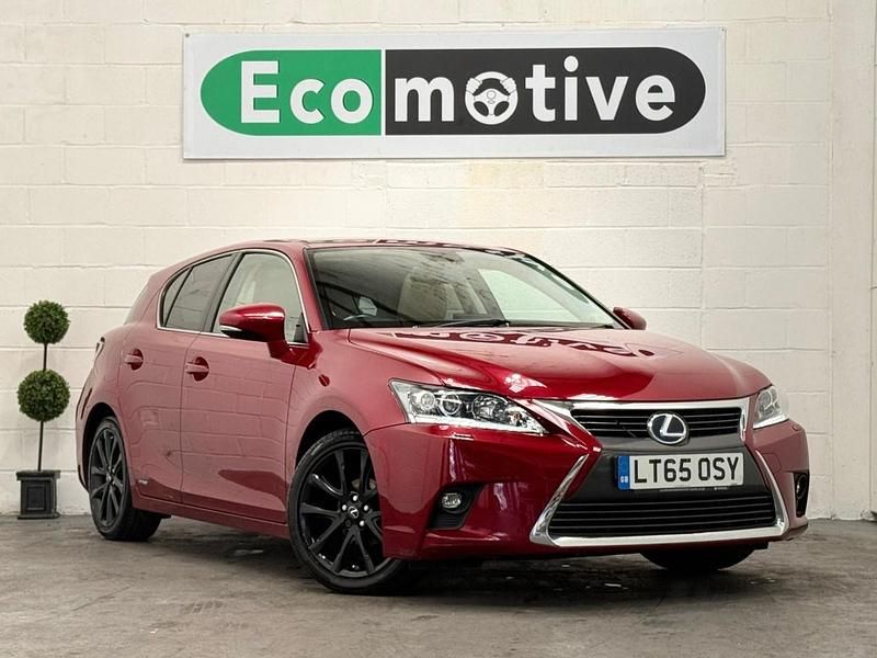 Red Used 2015 Lexus CT200h Hatchback | £9,226 (Fair price) - Image 1/4