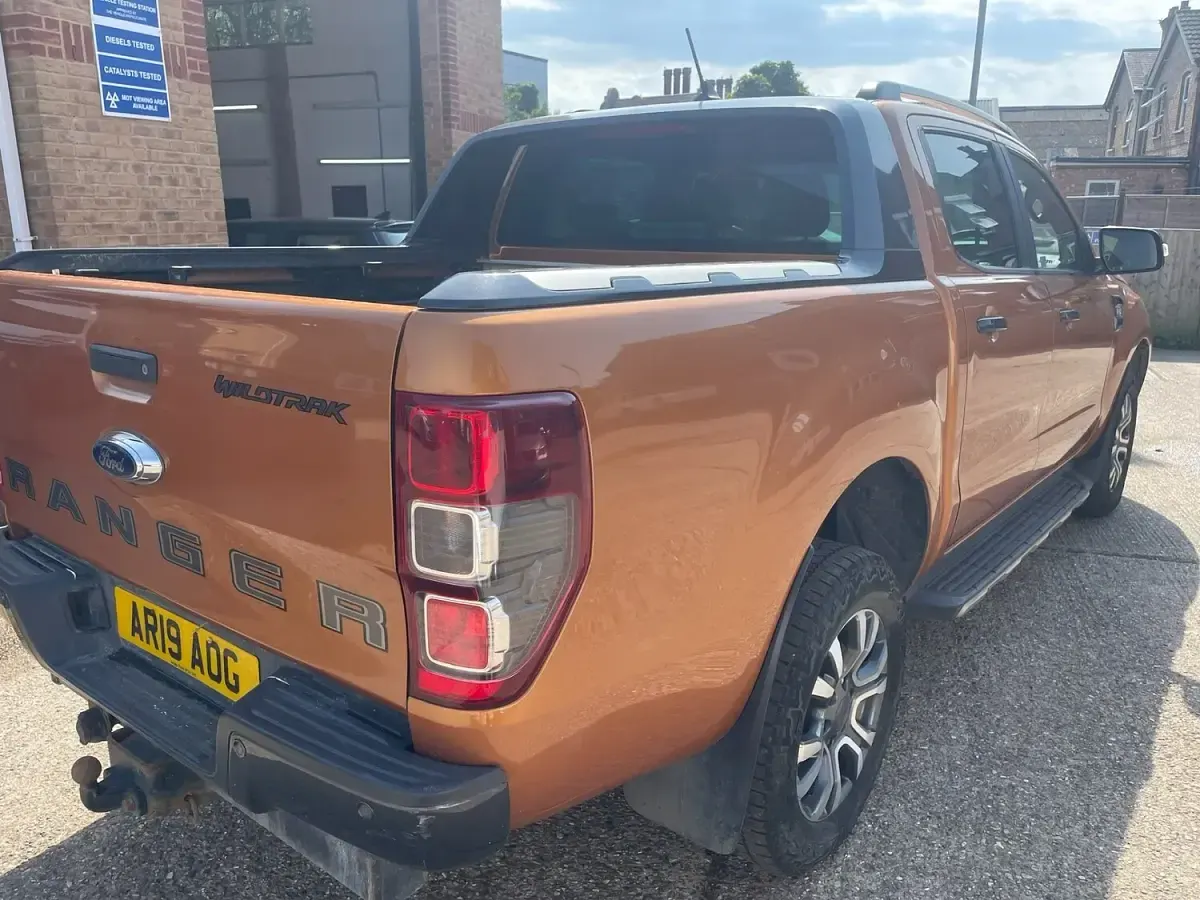 Used Ford Ranger Wildtrack 2019 Orange Pickup