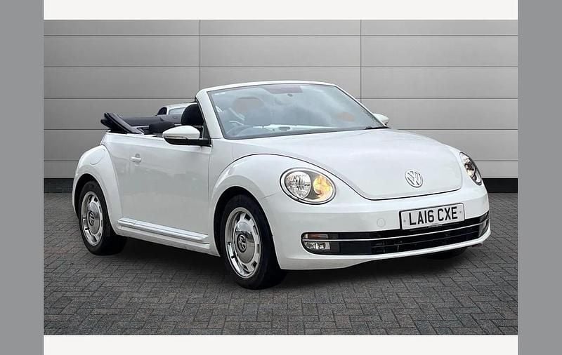 White Used 2016 VW Beetle Design Cabriolet | £10,995 (Fair price) - Image 1/2