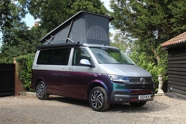Silver purple Used 2021 VW T6.1 California Van | £59,999 - Image 1/1