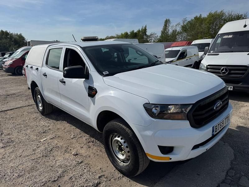 White Used 2020 Ford Ranger XL Pickup | £8,999 (Good price) - Image 1/4