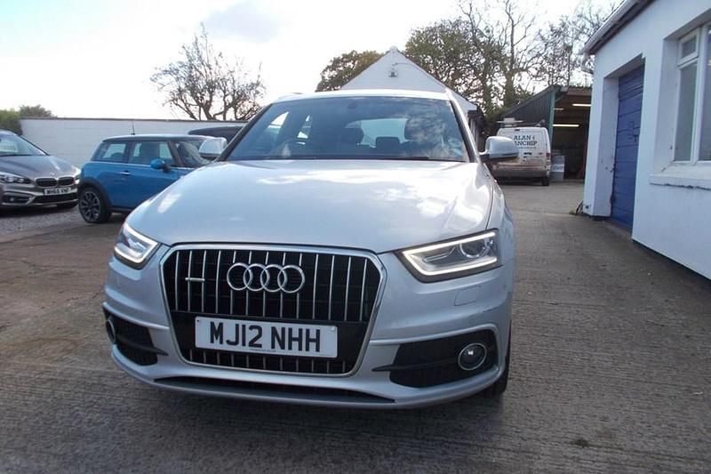 Used Audi Q3 S-Line 177 HP (130 kW) 2012 Silver SUV
