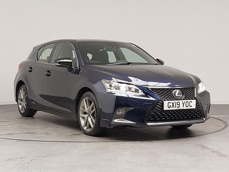 Blue Used 2019 Lexus CT200h Sport Line Hatchback | £16,498 (Fair price) - Image 1/4