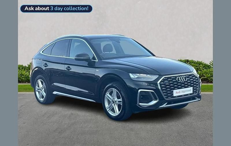 Used Audi Q5 Sportback S-Line 200 HP (147 kW) 2023 Black SUV