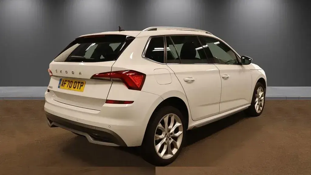 Used Skoda Kamiq SE L 150 HP (110 kW) 2020 White SUV