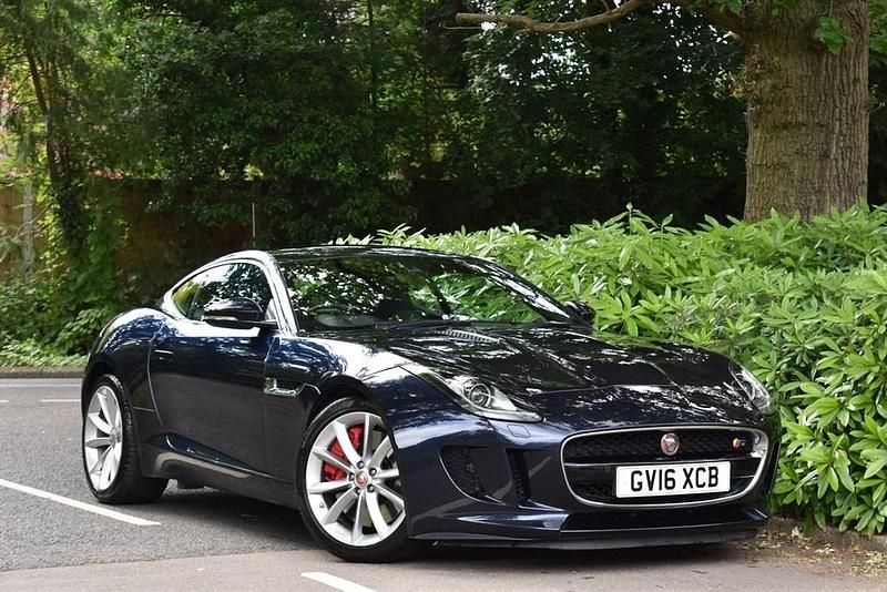 Blue Used 2016 Jaguar F-Type S Coupe | £27,990 (Fair price) - Image 1/4