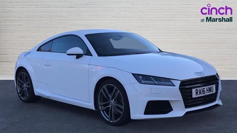 Used Audi TT S-Line 180 HP (132 kW) 2016 White Coupe