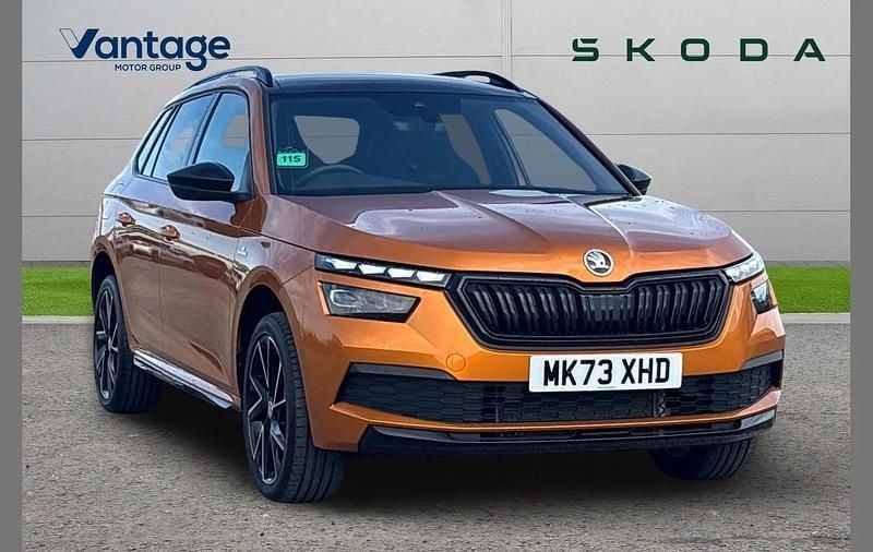 Used Skoda Kamiq Monte Carlo 115 HP (84 kW) 2023 Orange SUV