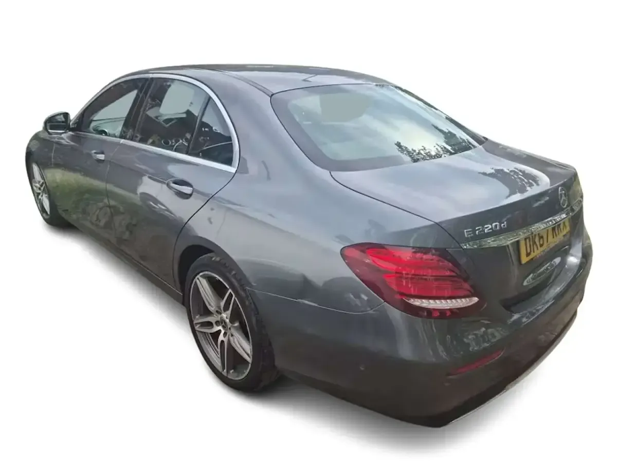 Used Mercedes E220 AMG line 194 HP (142 kW) 2017 Grey Sedan