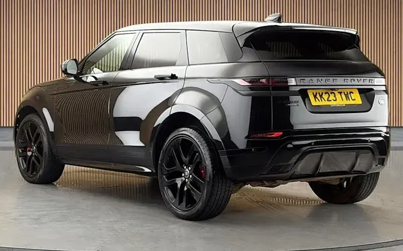 Used Land Rover Range Rover evoque Autobiography 207 HP (152 kW) 2023 Santorini black SUV