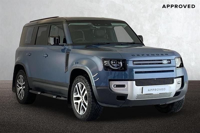 Tasman blue Used 2020 Land Rover Defender HSE Estate | £45,750 (Fair price) - Image 1/4