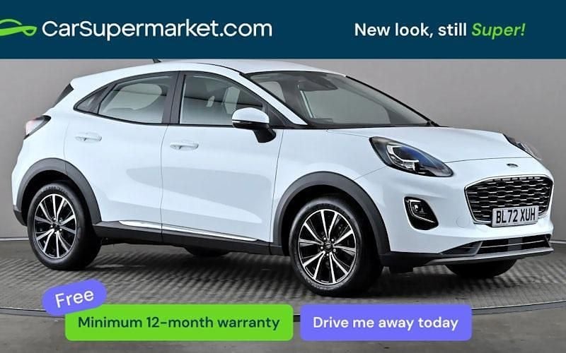 Used Ford Puma Titanium 155 HP (114 kW) 2023 White SUV