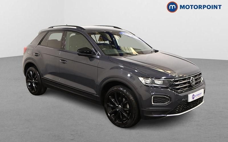 Grey Used 2021 VW T-Roc Black Edition SUV | £20,499 (Fair price) - Image 1/4