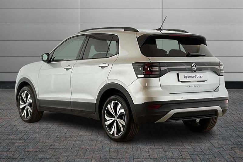 Used VW T-Cross Black Edition 110 HP (80 kW) 2023 Silver SUV