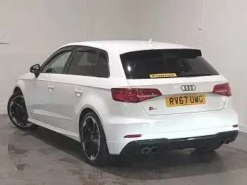 Used Audi S3 Sportback Black Edition 310 HP (228 kW) 2017 White Hatchback