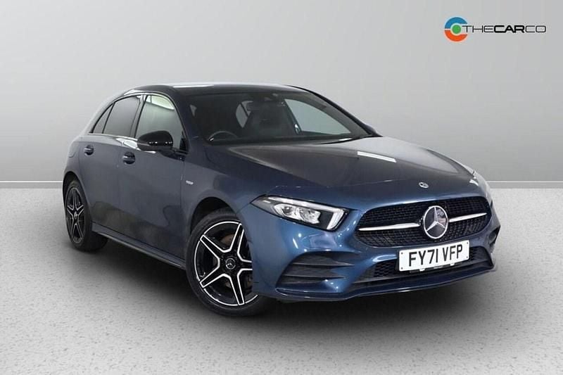 Blue Used 2021 Mercedes A250 AMG line Hatchback | £18,275 (Good price) - Image 1/1