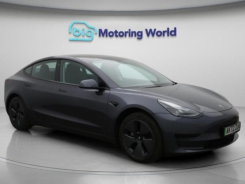 Grey Used 2022 Tesla Model 3 RWD Sedan | £21,500 (Fair price) - Image 1/4