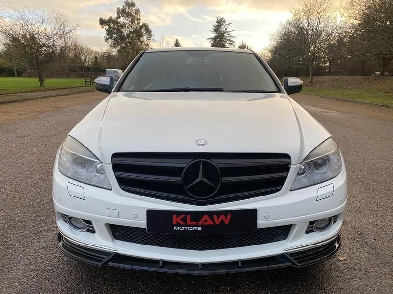 Used Mercedes C250 2009 White Sedan