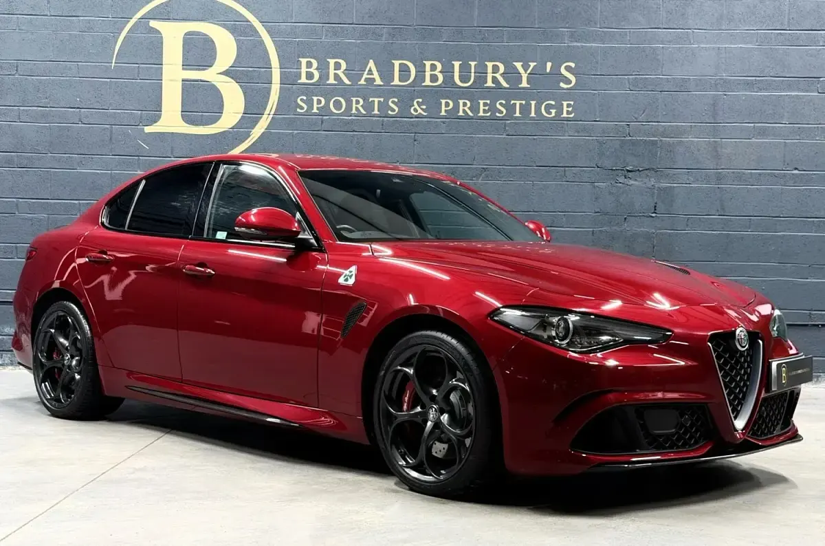Used Alfa Romeo Giulia Quadrifoglio 510 HP (375 kW) 2018 Red Sedan