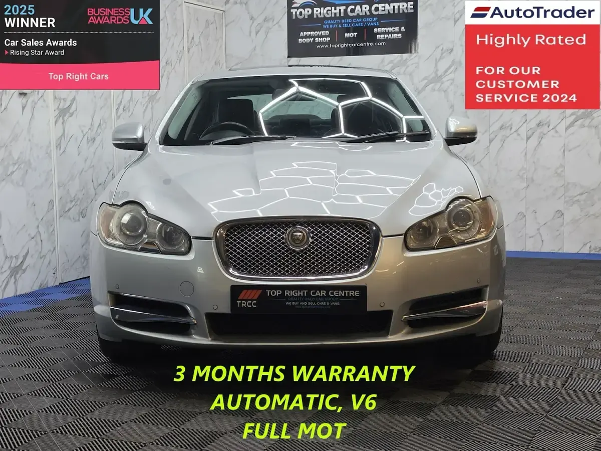 Used Jaguar XF Premium Luxury 240 HP (176 kW) 2009 Silver Sedan