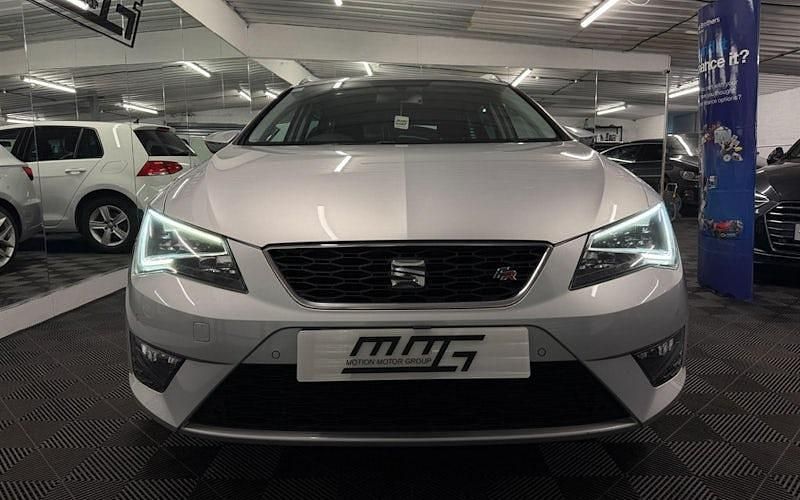 Begagnad Seat Leon FR 184 HK (135 kW) 2016 Silver Kombi
