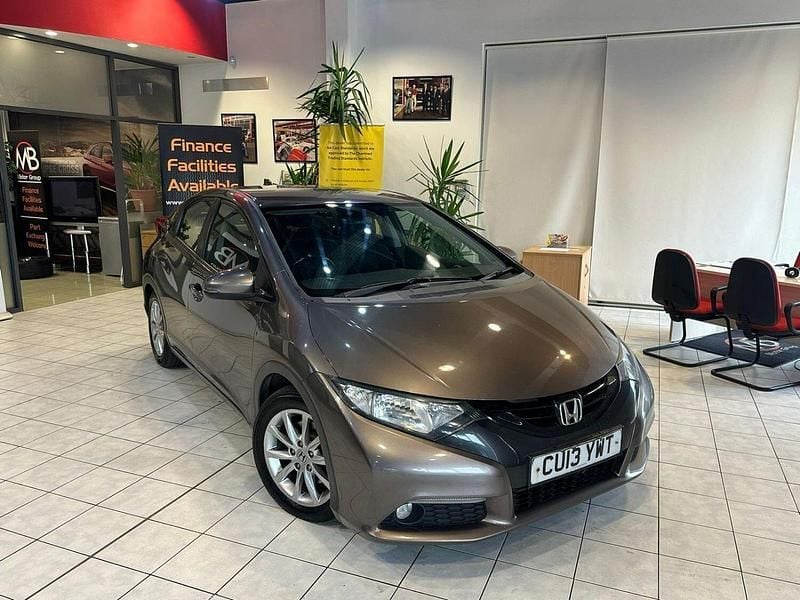 Brown Used 2013 Honda Civic ES Hatchback | £2,293 (Fair price) - Image 1/4