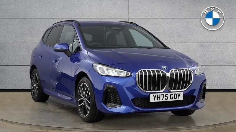 Used BMW 225 Active Tourer M Sport 242 HP (177 kW) 2025 Blue MPV