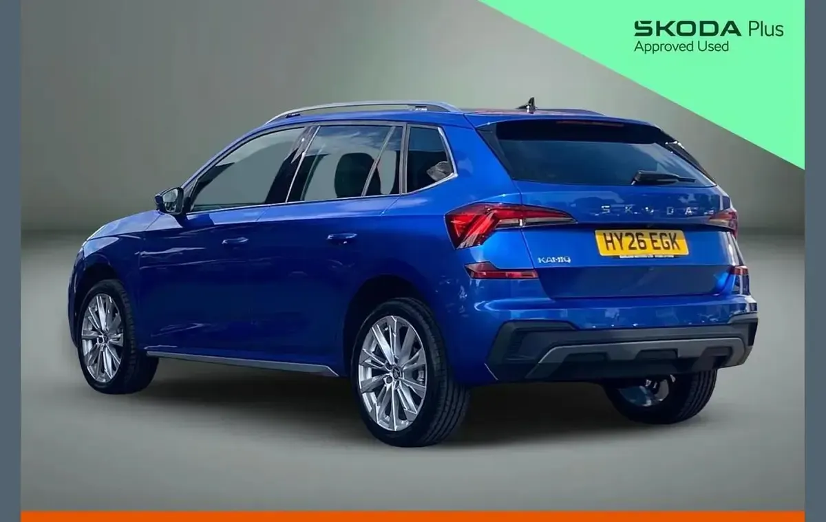 Used Skoda Kamiq SE L 150 HP (110 kW) 2026 Race blue metallic SUV