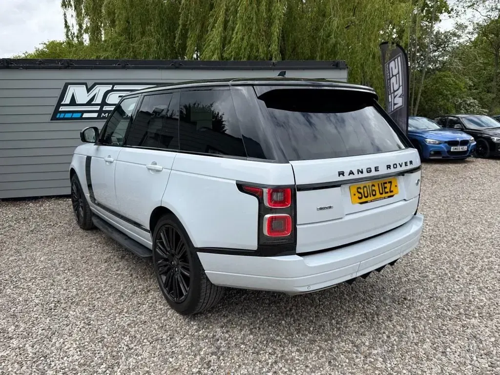 Begagnad Land Rover Range Rover S 339 HK (249 kW) 2016 Vit SUV