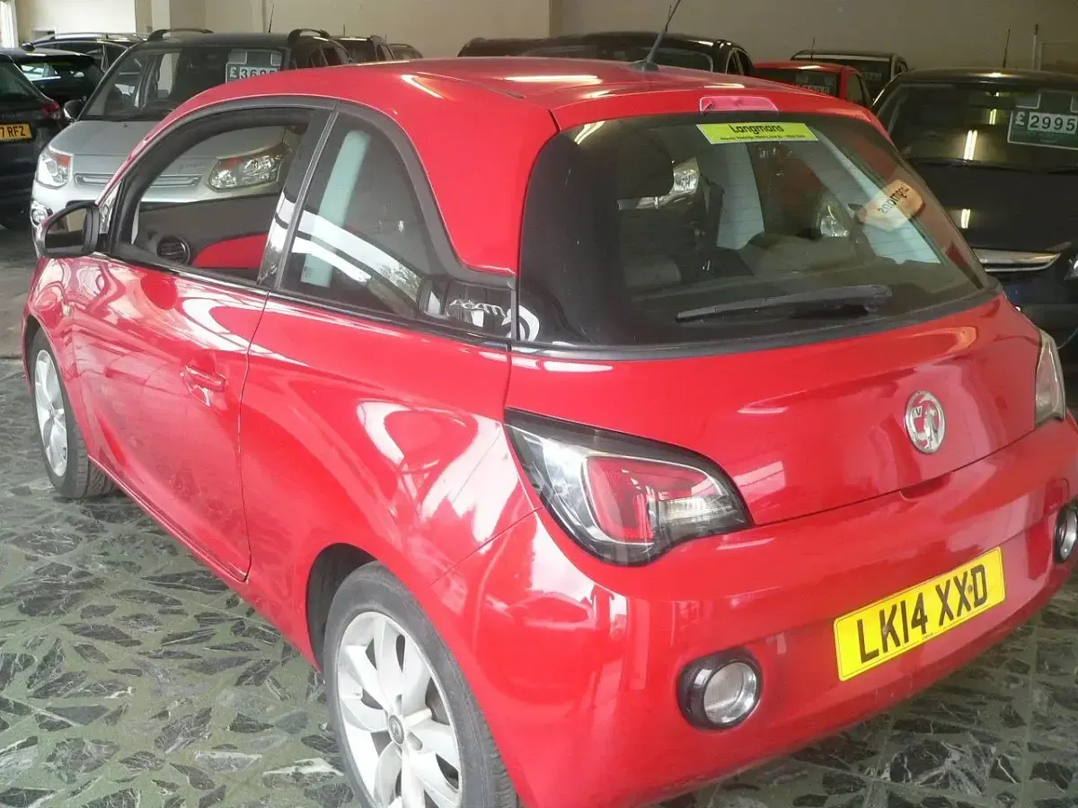 Used Vauxhall Adam Jam 2014 Red Hatchback