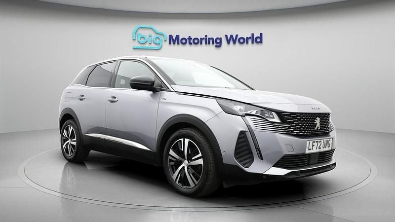 Grey Used 2022 Peugeot 3008 GT Estate | £13,900 (Good price) - Image 1/4