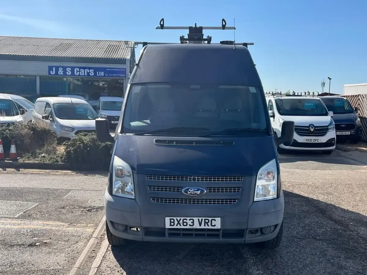 Used Ford Transit 125 HP (91 kW) 2013 Blue Van