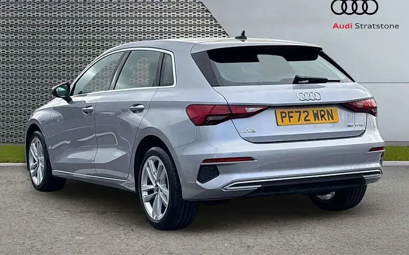 Used Audi A3 Sportback Sport 150 HP (110 kW) 2023 Silver Hatchback