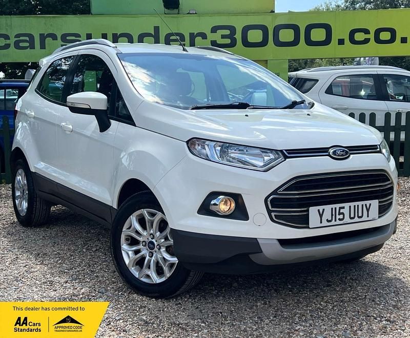 White Used 2015 Ford Ecosport Titanium SUV | £4,500 (Fair price) - Image 1/4