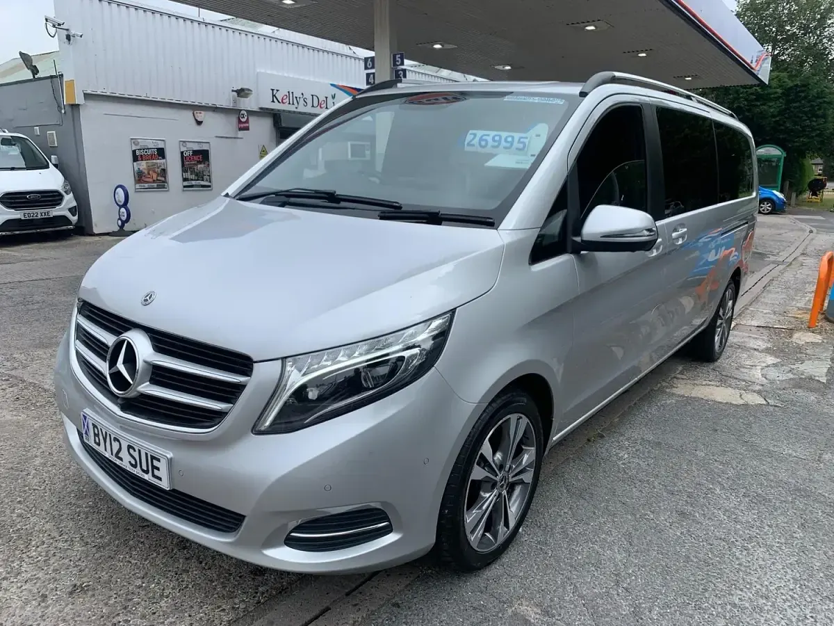 Used Mercedes V220 163 HP (119 kW) 2018 Silver MPV