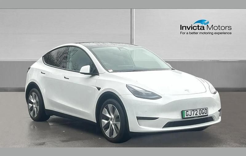 White Used 2022 Tesla Model Y Long Range AWD SUV | £27,750 (Fair price) - Image 1/4