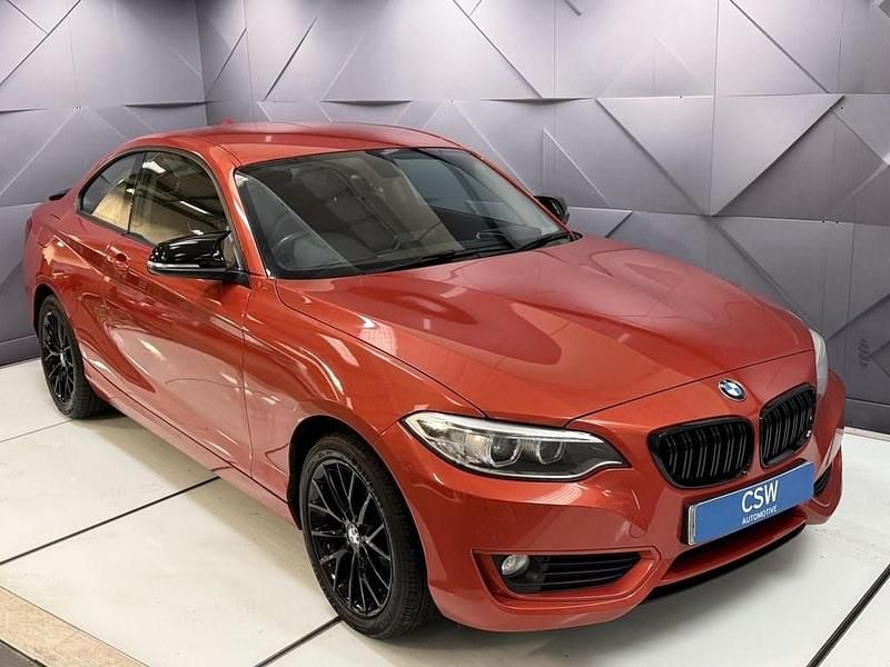 Used BMW 220 Comfort Edition 184 HP (135 kW) 2014 Orange Coupe