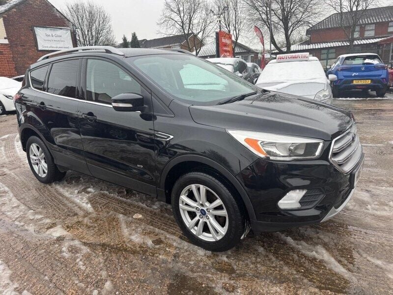 Black Used 2017 Ford Kuga Zetec SUV | £8,490 (Fair price) - Image 1/4