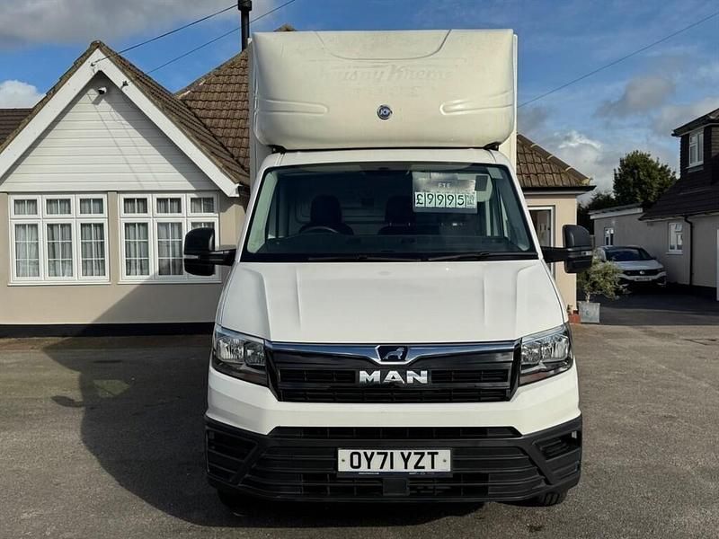 Used MAN TGE 140 HP (102 kW) 2021 White Van