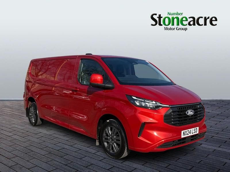 Used Ford Transit Custom Limited 136 HP (100 kW) 2024 Red Van