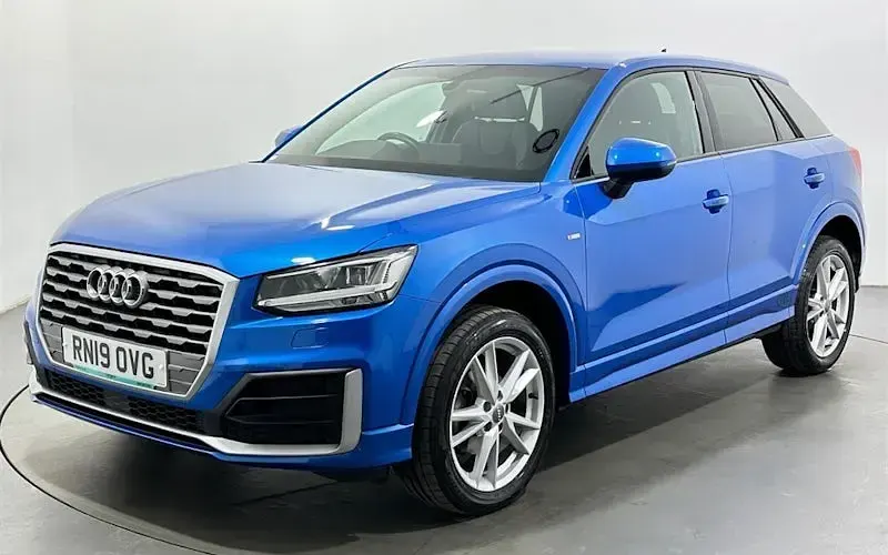 Used Audi Q2 S-Line 150 HP (110 kW) 2019 Blue SUV