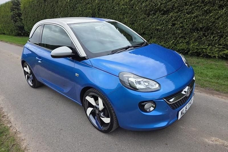 Used Vauxhall Adam Slam 2015 Blue Hatchback