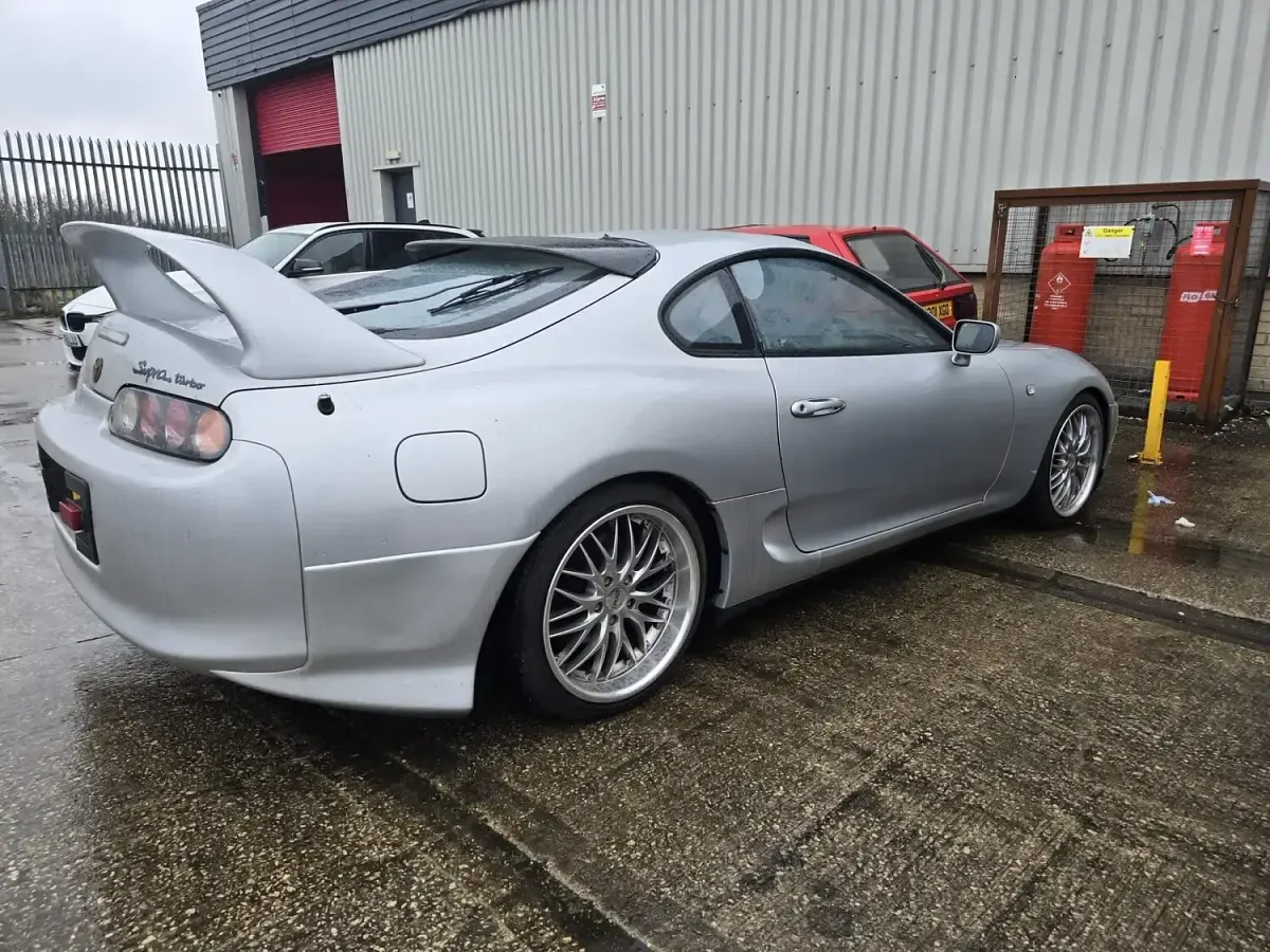 Used Toyota Supra 2002 Silver Coupe